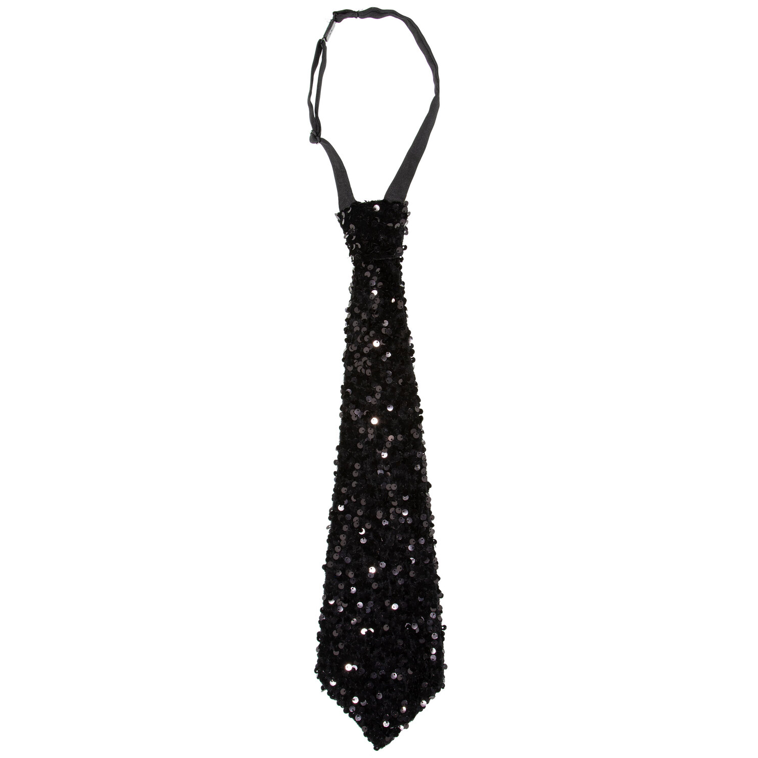 Cravate "Paillettes", noir