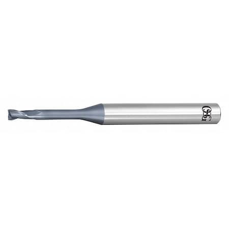OSG 3135020 Carbide End Mill,4.00mm dia,6.00mm Cut L