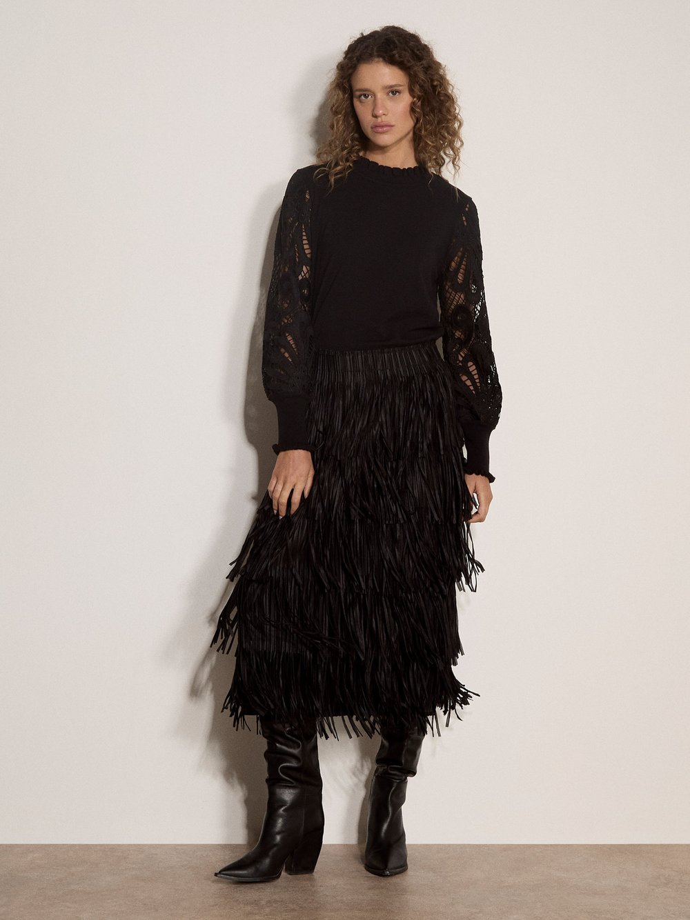 Apricot Rock Damen schwarz, 34