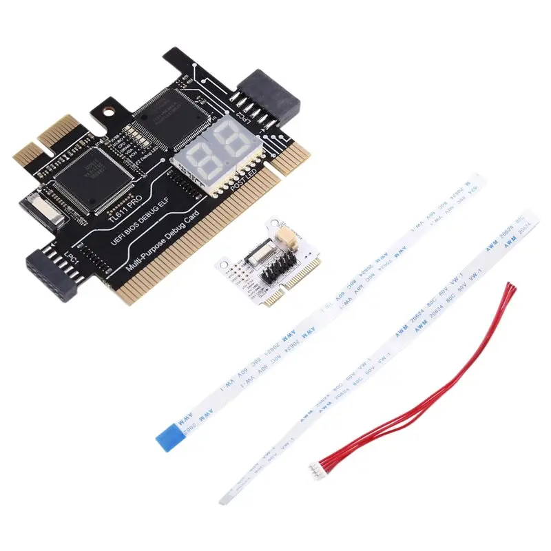 Carte de diagnostic pour carte mère PCI de bureau TL611 Pro, adaptateur EC-DEBUG pour ordinateur portable TL611, carte mère PCIe