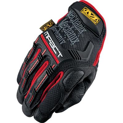Mechanix Wear M-Pact Glove, Black/Red, XXL