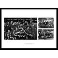 Framed Aberdeen 1983 European Cup Winners Cup Final Photo Memorabilia