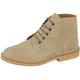 Roamers Mens Classic 5-Hole Real Suede Desert Boots. Beige, Black Or Brown. Sizes 6-12