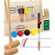 Jaques of London Croquet set Full Size | 4 Player Adult | Since 1795