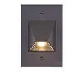 CSL Line Voltage Integrated LED Step Light Aluminium/Metal in Brown | 4.5 H x 3 W x 1.63 D in | Wayfair SS3003-BZ