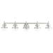 Livex Lighting Oldwick 42 Inch 5 Light Bath Vanity Light - 17415-91