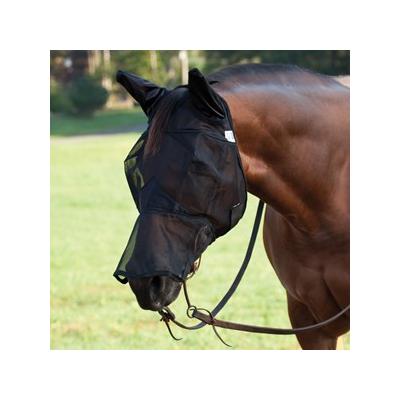 Crusader Fly Mask - Quiet Ride - Long with Ears - ...