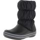 Crocs Damen Winter Puff Boots Schneestiefel, Schwarz Charcoal, 34/35 EU