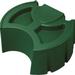 Good Ideas Rain Wizard Plastic Stand 12.5 H x 20.5 W x 26.5 D in Plastic in Green | 26.5" L x 20.5" W x 12.5" H | Wayfair RW50ST-GRN