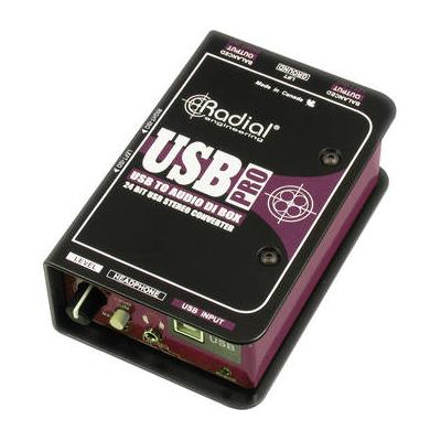 Radial Engineering USB-Pro Stereo USB Laptop DI R8...