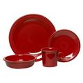 Fiesta Dinnerware 4-Piece Place Setting Set, Service for 1 in Red | Wayfair 831326