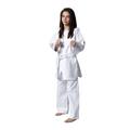 Kwon Unisex kampsport dragt Taekwondo Song Anzug, Weiß, 180 cm EU