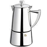 Cuisinox Espresso Coffee Maker Stainless Steel in Brown/Gray | 8 H x 5 W x 3 D in | Wayfair COF6R