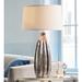 360 Lighting Stella 30" High Fluted Mercury Glass Table Lamp