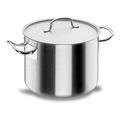 Lacor-50123-SHORT STOCK POT D.24 CM CHEF-INOX