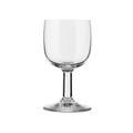 Alessi Glass Family Crystalline Glass Goblet,Black,Set of 4