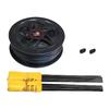 Wire and Flag Kit for All Fencing and Containment Systems, 500 FT, Black