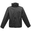 Regatta Mens Pace II Lightweight Waterproof Jacket (S) (Black/Black)