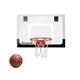 SKLZ 450 Pro Mini Basketballkorb fürs Zimmer mit Ball, Basketball Training, Mini Basketball, Mit Schutzpolster und Türhaken, Mehrfarbig, XL