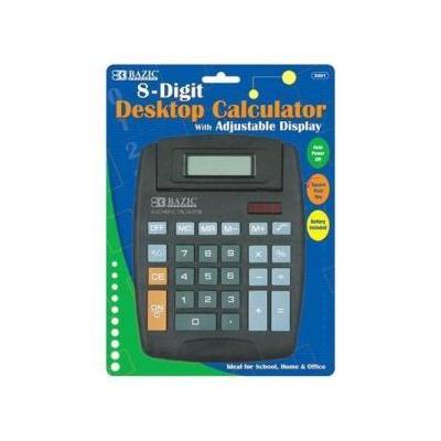 Bazic 3001-48 8-Digit Large Desktop Calculator- Pack of 48