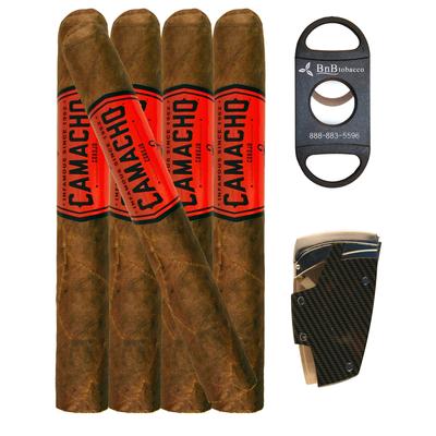 Camacho Corojo Toro Sampler w/ Cutter & Lighter