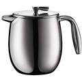 Bodum Columbia Double Wall Coffee Maker, Stainless Steel - 4-Cup (0.5 L), Matt