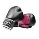 FITNESS MAD Damen Fit, 227 g, Pro Sparring-Handschuhe aus Leder, Schwarz, 226g