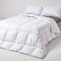 HOMESCAPES - Luxury White Goose Feather & Down 10.5 Tog Single Duvet - RDS Certified - 100% Cotton Anti Dust Mite & Down Proof Fabric - Anti allergen - Washable at Home Winter Quilt