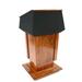 Executive Wood Products Presidential Lift Full Podium, Solid Wood | 26.5 W x 23.75 D in | Wayfair PRES500-LIFT-OL-K