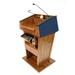 Executive Wood Products Presidential Evolution Full Podium | 50.5 H x 30.75 W x 25.75 D in | Wayfair PRES900-EV-OM-R