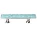 Sietto Skinny Glacier 3" Center to Center Bar Pull 0.875 W in grayGlass in Polished Chrome/Light Aqua | Wayfair SP-208-PC