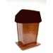 Executive Wood Products Presidential Plus Non Sound Full Podium | 50.5 H x 30.75 W x 25.75 D in | Wayfair PRES900-NS-OM-R