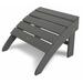 Trex Outdoor Yacht Club Ottoman Plastic in Gray | 16 H x 22.13 W x 21.13 D in | Wayfair TXO22SS