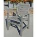 POLYWOOD® Signature Dining Chair Plastic/Resin in Green | 36 H x 24.5 W x 25 D in | Outdoor Dining | Wayfair 1910-GR