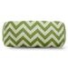 Majestic Home Goods Zig Zag Bolster Throw Pillow Polyester/Polyfill blend in Green | 8 H x 19 W x 7 D in | Wayfair 85907222027