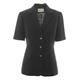 Busy Clothing Women Short Sleeve Jacket Black 26