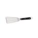 Fox Run Brands Chef's Slotted Turner, Stainless Steel w/ POM Handle Stainless Steel in Black/Gray | Wayfair 7258