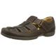 Clarks Men's Recline Open Sandals - Brown Braun/Mahogany Leather, 8 UK