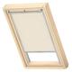 VELUX Original Roof Window Translucent Roller Blind for S06, S36, Beige, with Grey Guide Rail