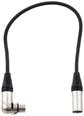pro snake XLR Patchkabel 0.5m (Winkel-XLR)