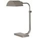 Robert Abbey Koleman Christopher Desk Lamp Metal in Gray | 23.25 H x 8.5 W x 13.25 D in | Wayfair S460