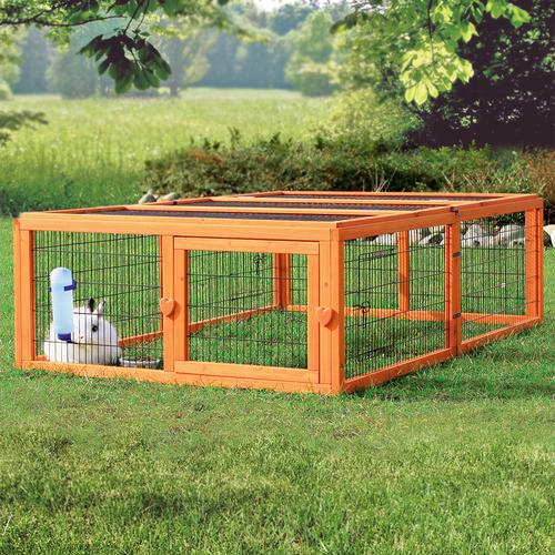 Trixie Natura Outdoor Run with Roof 174x109x48cm (LxWxH)