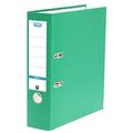 Elba Lever Arch File A4 Coloured Paper Over Board 80mm Spine Green Ref B1045714 [Pack 10]