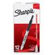 Sharpie Retractable Permanent Markers, Ultra Fine Point, Black, 12 Count