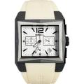 Breil - Unisex Watch - Quartz Chronograph - White Rubber Strap, Grey/White, Strap
