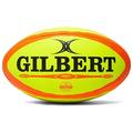 Omega Match Rugby Ball - Fluoro/Orange - size Size 5