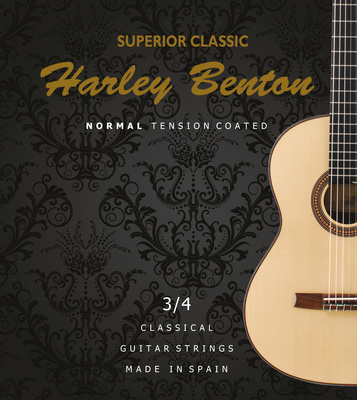 Harley Benton Superior Classic Coated NT 3/4