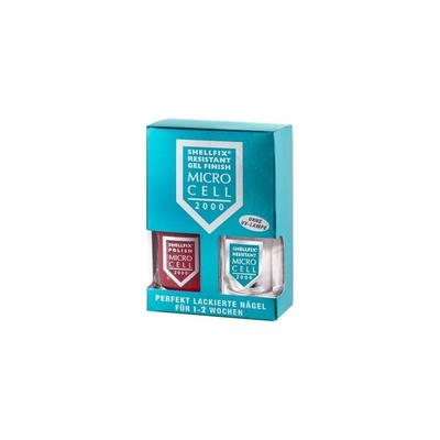 Microcell 2000 Shellfix Resistant Gel Finish Nagellack F4 22 ml Weiss Image