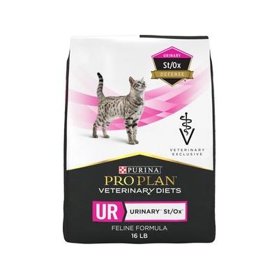 Purina Pro Plan Veterinary Diets UR St/Ox Urinary Dry Cat Food, 16-lb bag