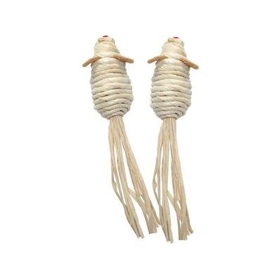 Catit Cornhusk & Raffia Mice Cat Toy, 2 count